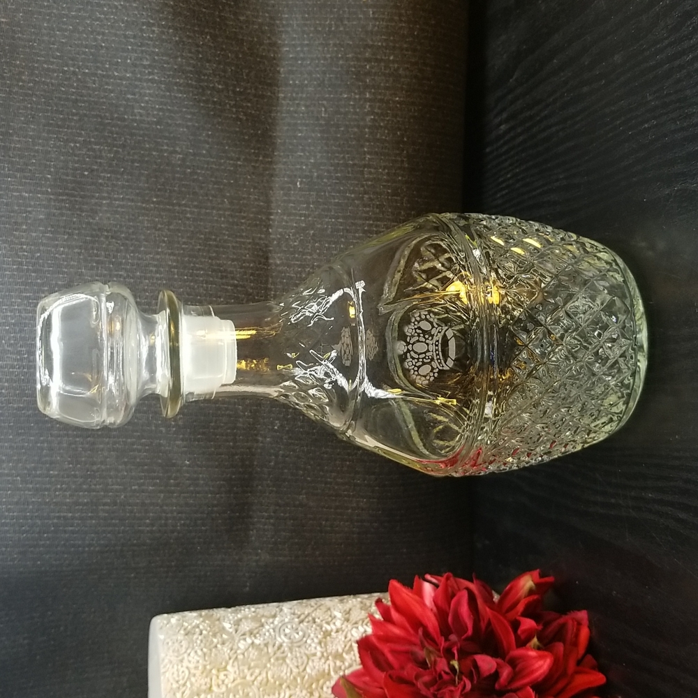 Princess House Crown Wine Decanter